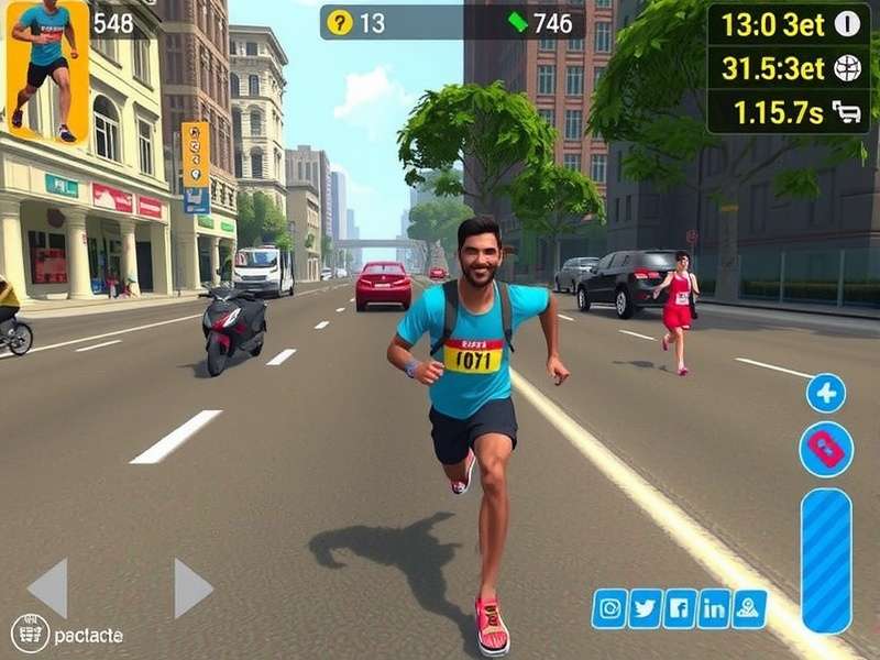 Mumbai Marathon Runner character customization options